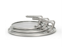 Delimano Classic Stainless Steel Стаклен капак