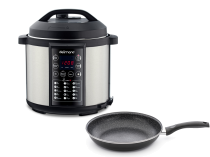 Electric Pressure Мултикукер и Stone Legend Black Тава за пржење 24 см.