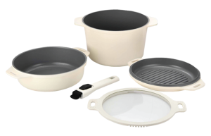 Delimano Stackable 5-делен Сет садови за готвење