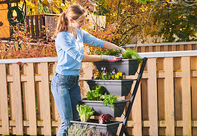 Grow Vertical Garden Planter