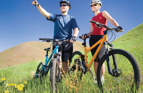 Не одмарајте в кревет, уживајте во трчање, возење велосипед или пешачење!